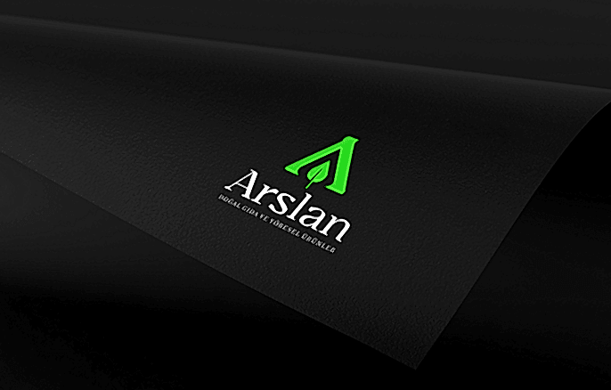 Arslan firması  logo tasarım çalışması.