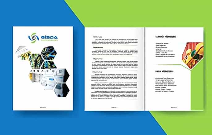 Gisda Mühendislik Katalog Tasarımı