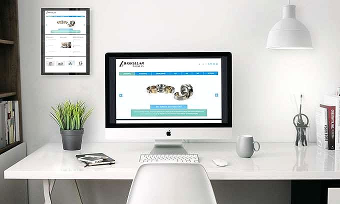 Baykullar Rulman Web Tasarımı