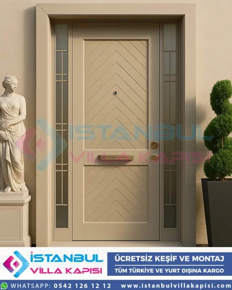Elenora-bej-rengi-kompak-dis-kapi-villa-kapisi